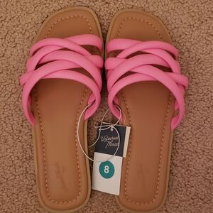 Pink Universal Thred Sandals
